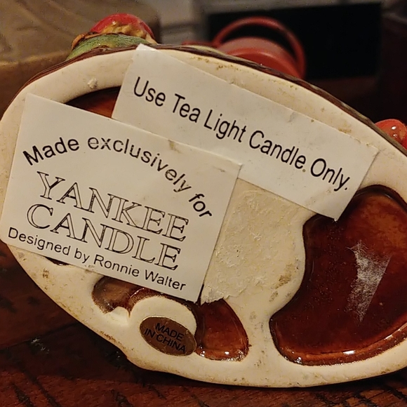 Snowman with children candle holder - Picture 10 of 10